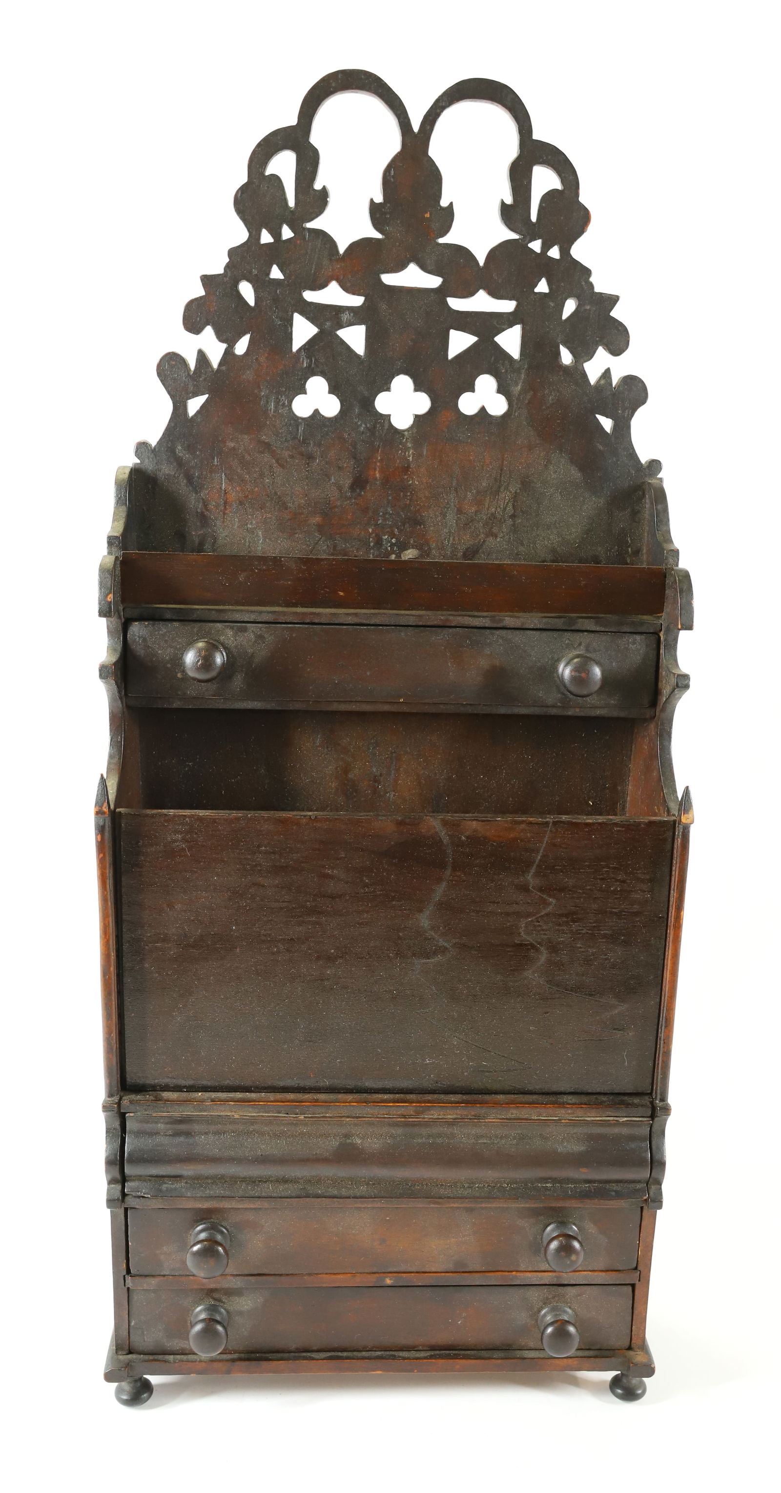 EARLY FOLK ART PIPE BOX (1 of 5)