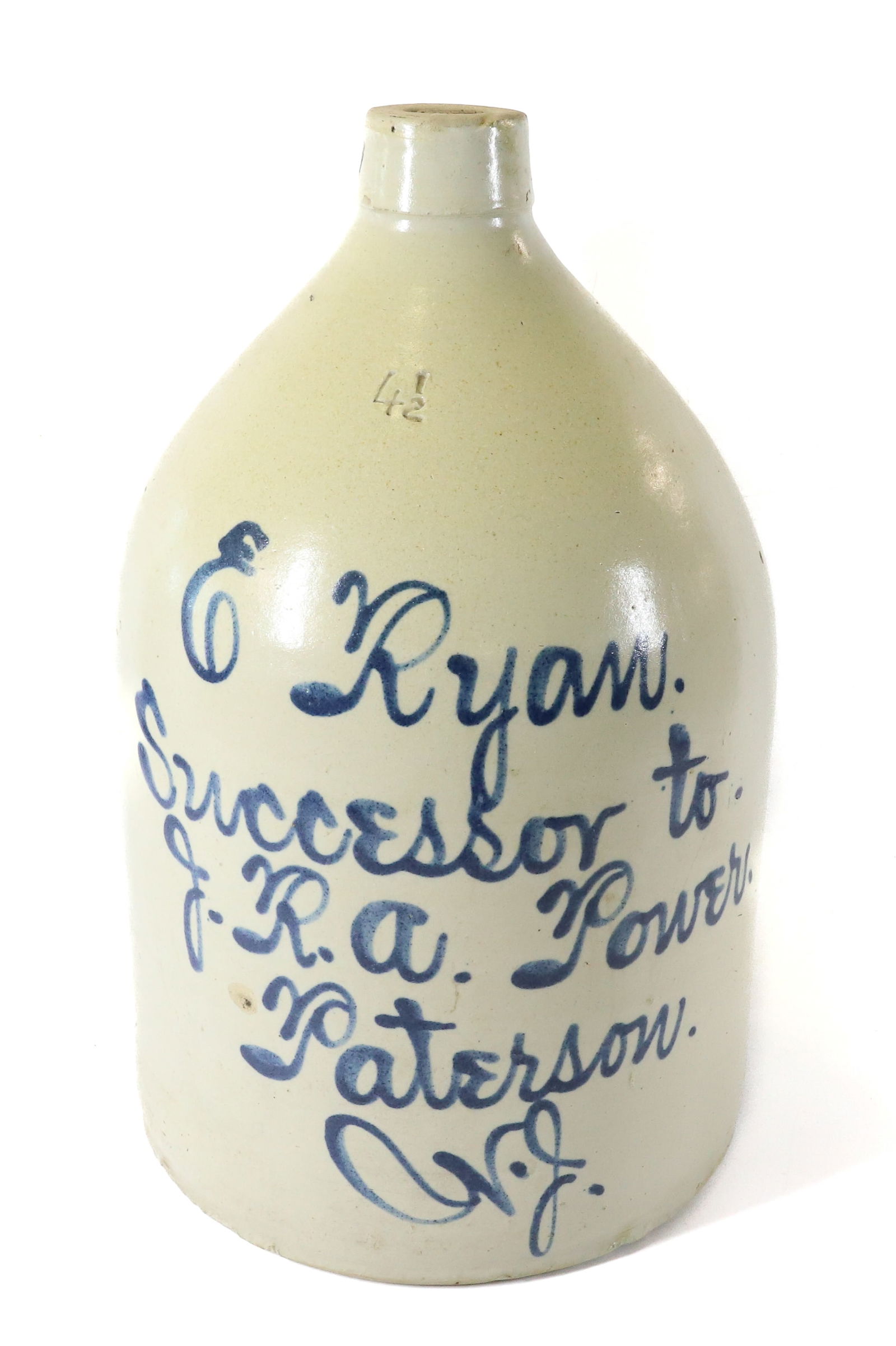 FOUR AND HALF GALLON PATERSON, NJ JUG (1 of 6)