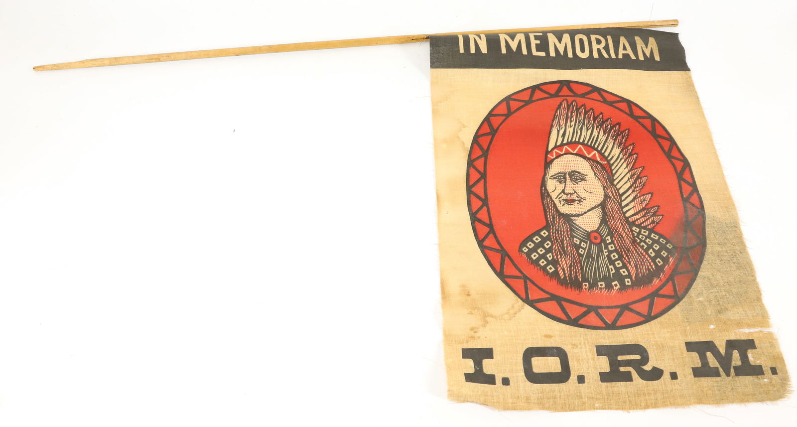 IMPROVED ORDER OF RED MEN FLAG (1 of 3)