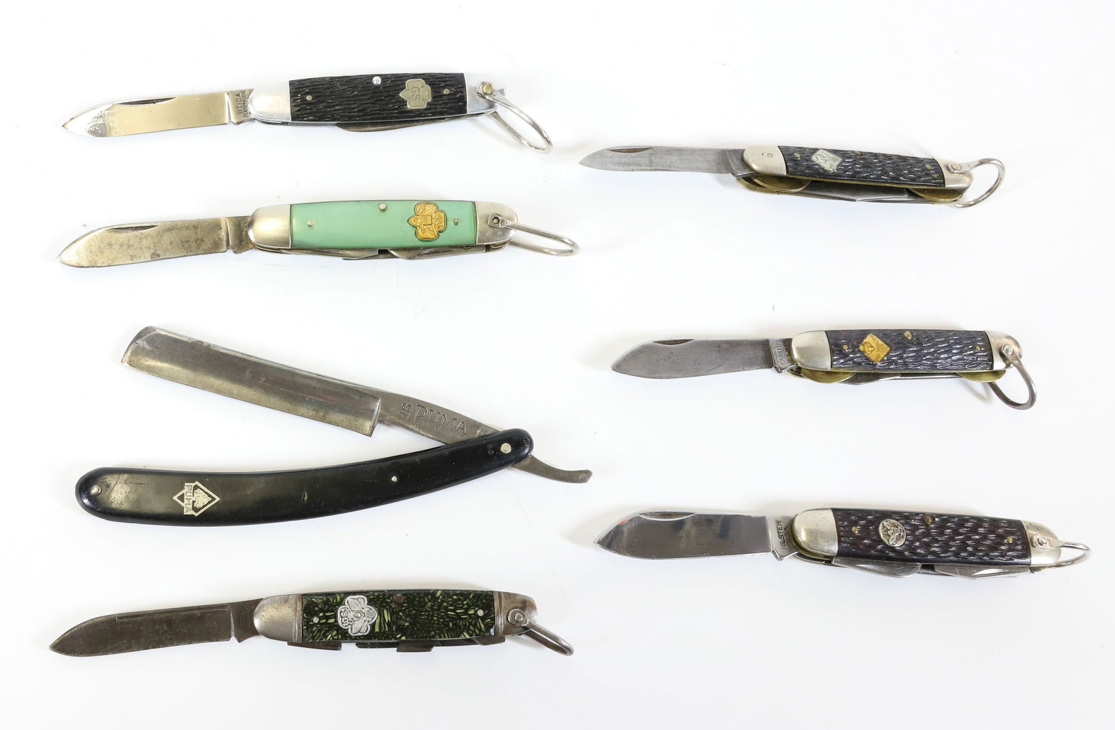LOT OF BOY/GIRL SCOUT POCKET KNIVES (1 of 6)