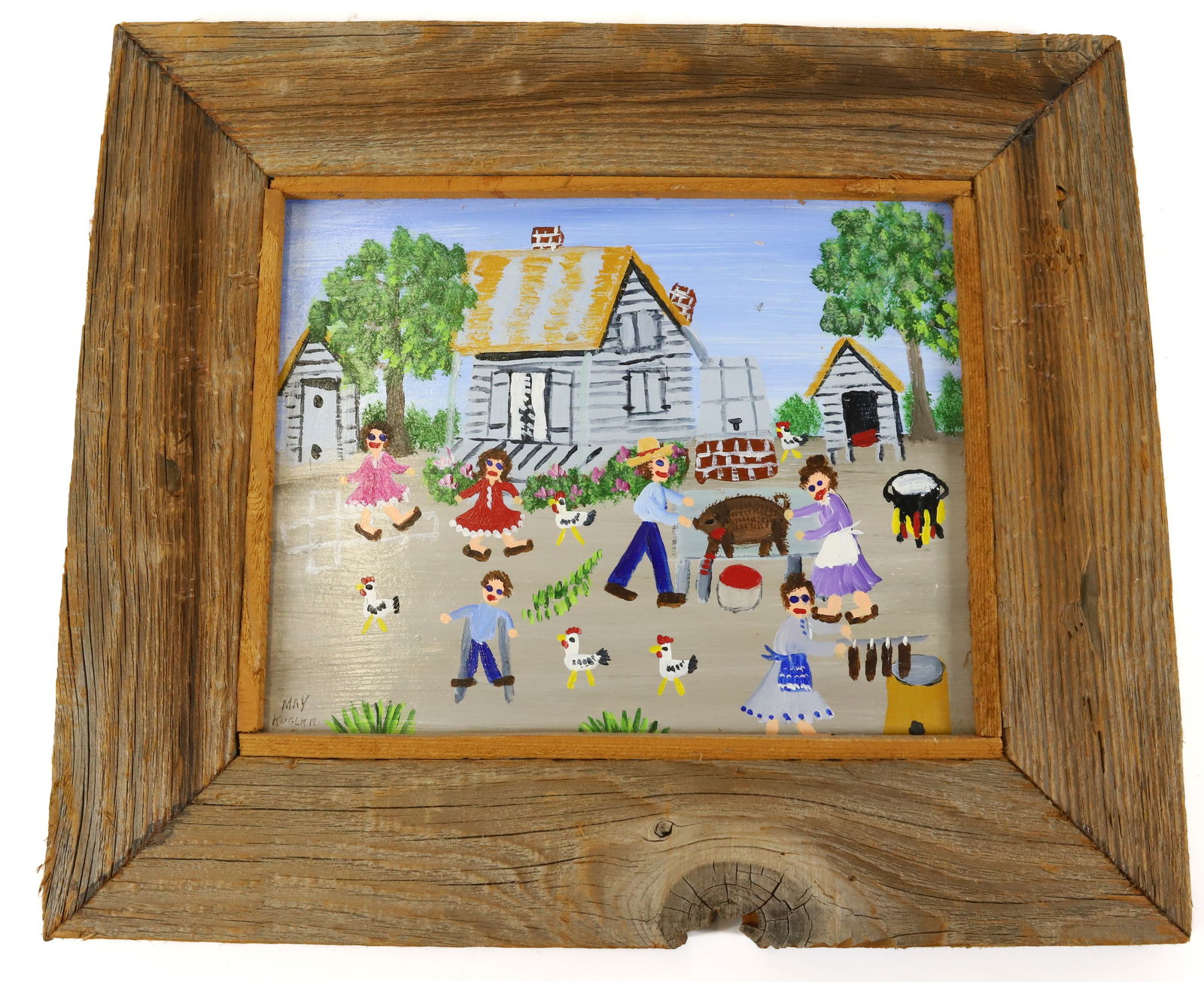 MAY KUGLER, ACRYLIC ON BOARD (1 of 6)