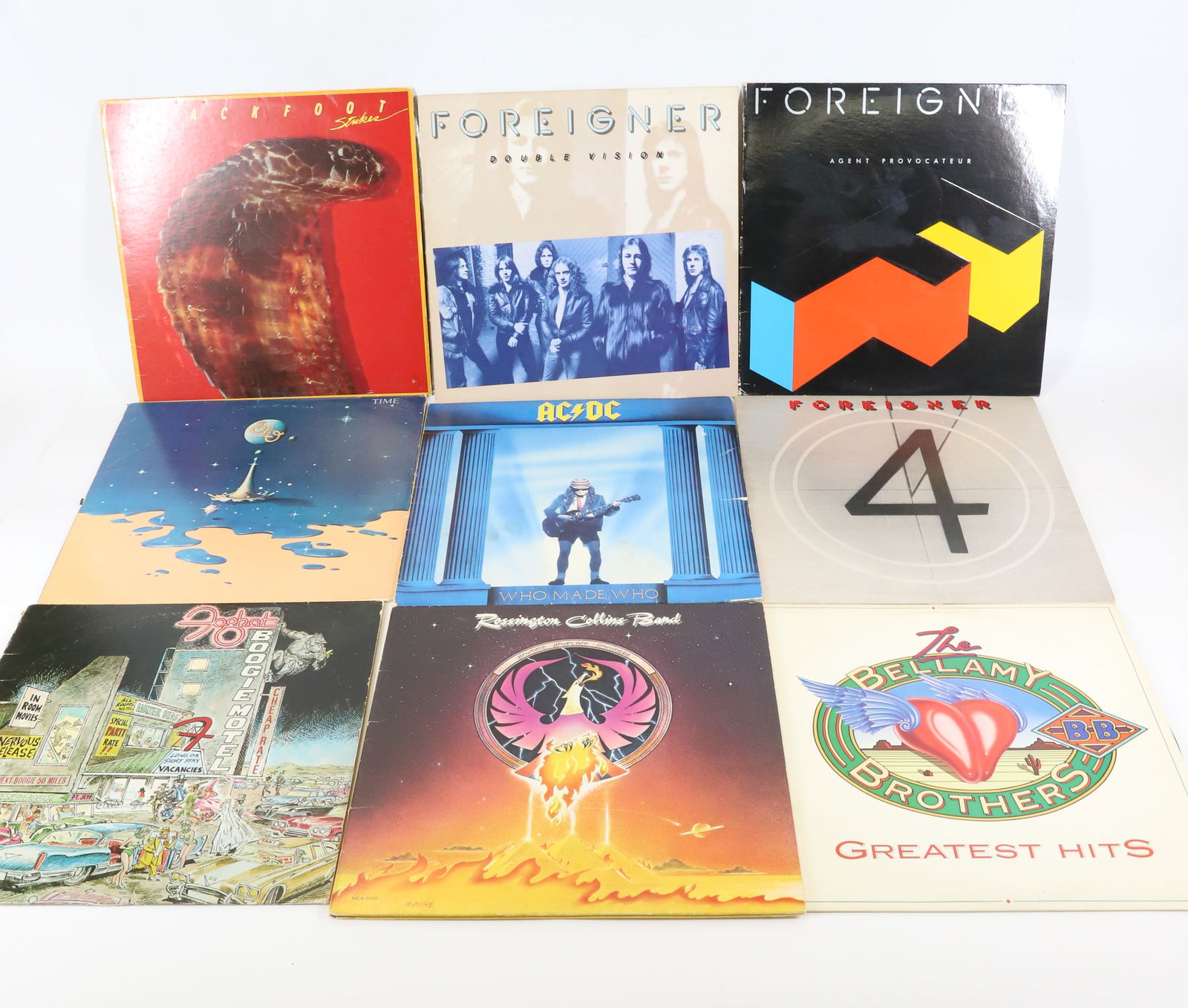 LOT OF VINYL CLASSIC ROCK RECORD ALBUMS (1 of 6)