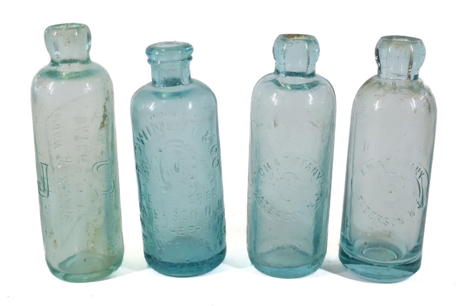 (4) PATERSON, NJ HUTCHINSON BOTTLES (1 of 4)