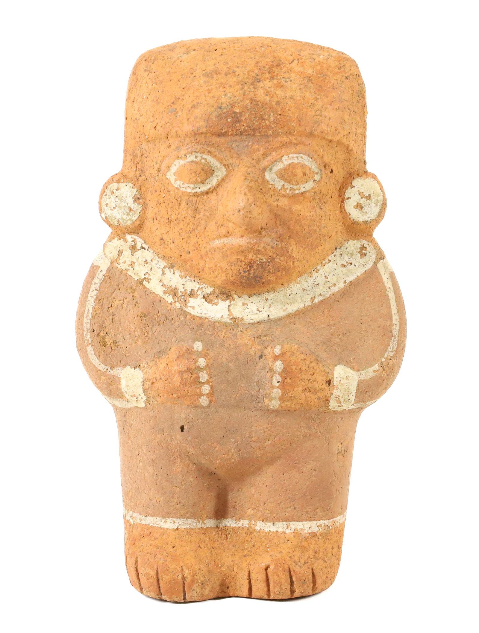 POTTERY MOCHE FIGURE, PERU (1 of 7)