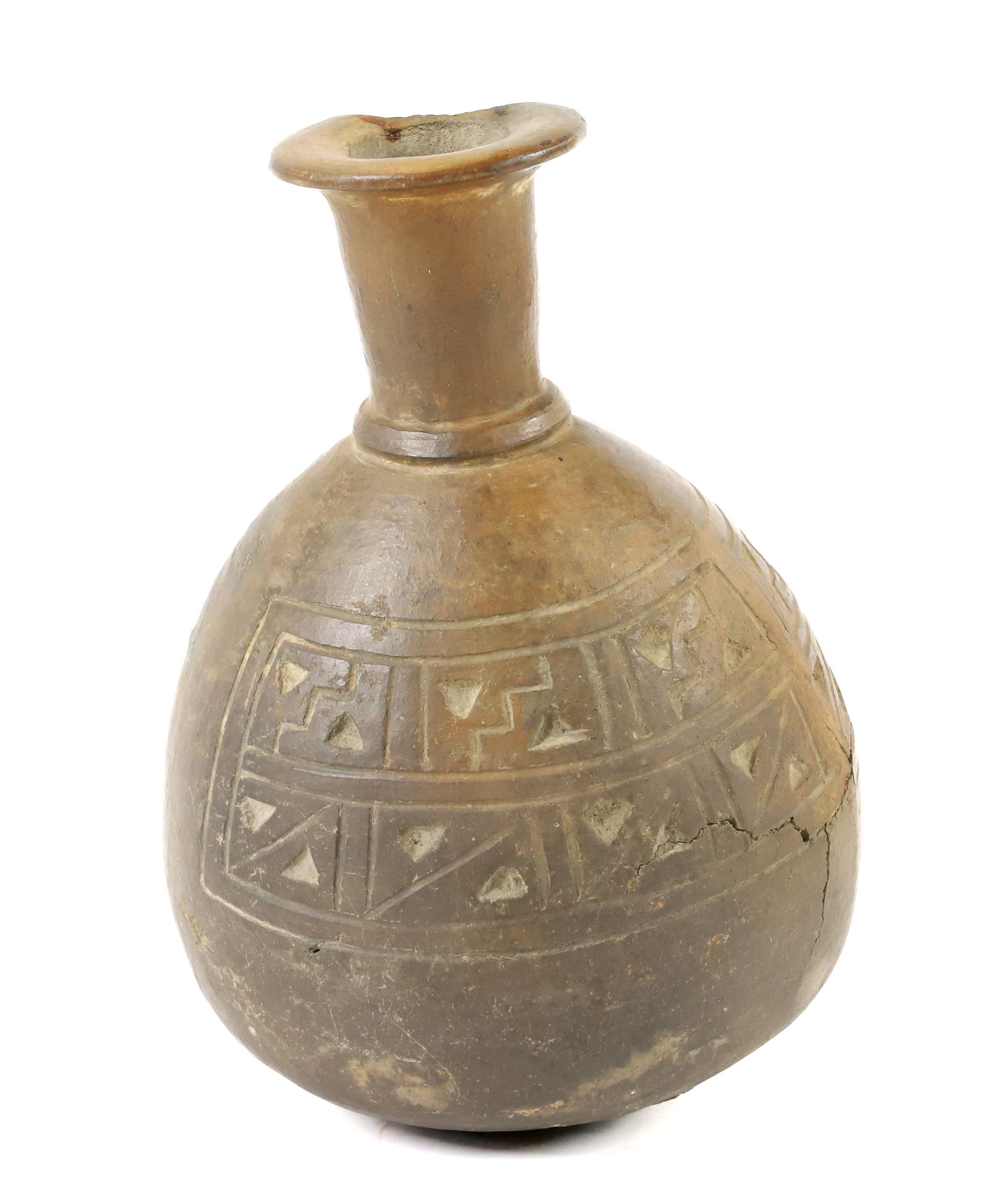 DECORATED POTTERY VESSEL (1 of 6)