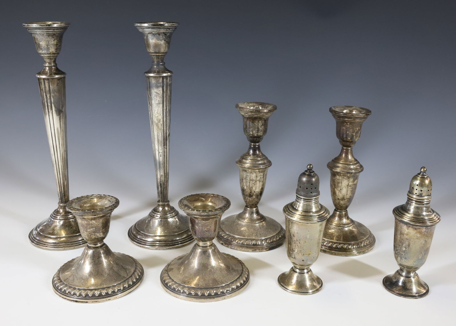 LOT OF WEIGHTED STERLING SILVER (1 of 6)