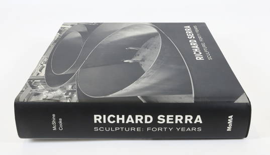 RICHARD SERRA, SCULPTURE: FORTY YEARS: THE MUSEUM OF MODERN ART, NEW YORK. TERMS: PLEASE READ CAREFULLY - Terms for Purchasing and Shipping of Auction Items. Please read carefully before bidding. All payments for purchases will be made thr