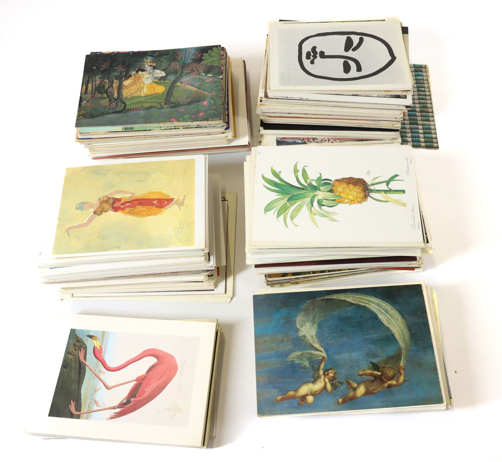 LARGE LOT OF MUSEUM ART POSTCARDS (1 of 6)