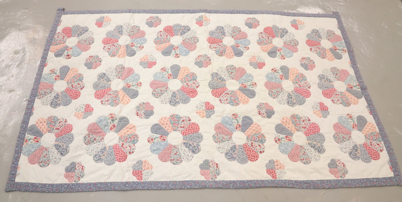 (2) VINTAGE HAND STITCHED QUILTS (1 of 7)