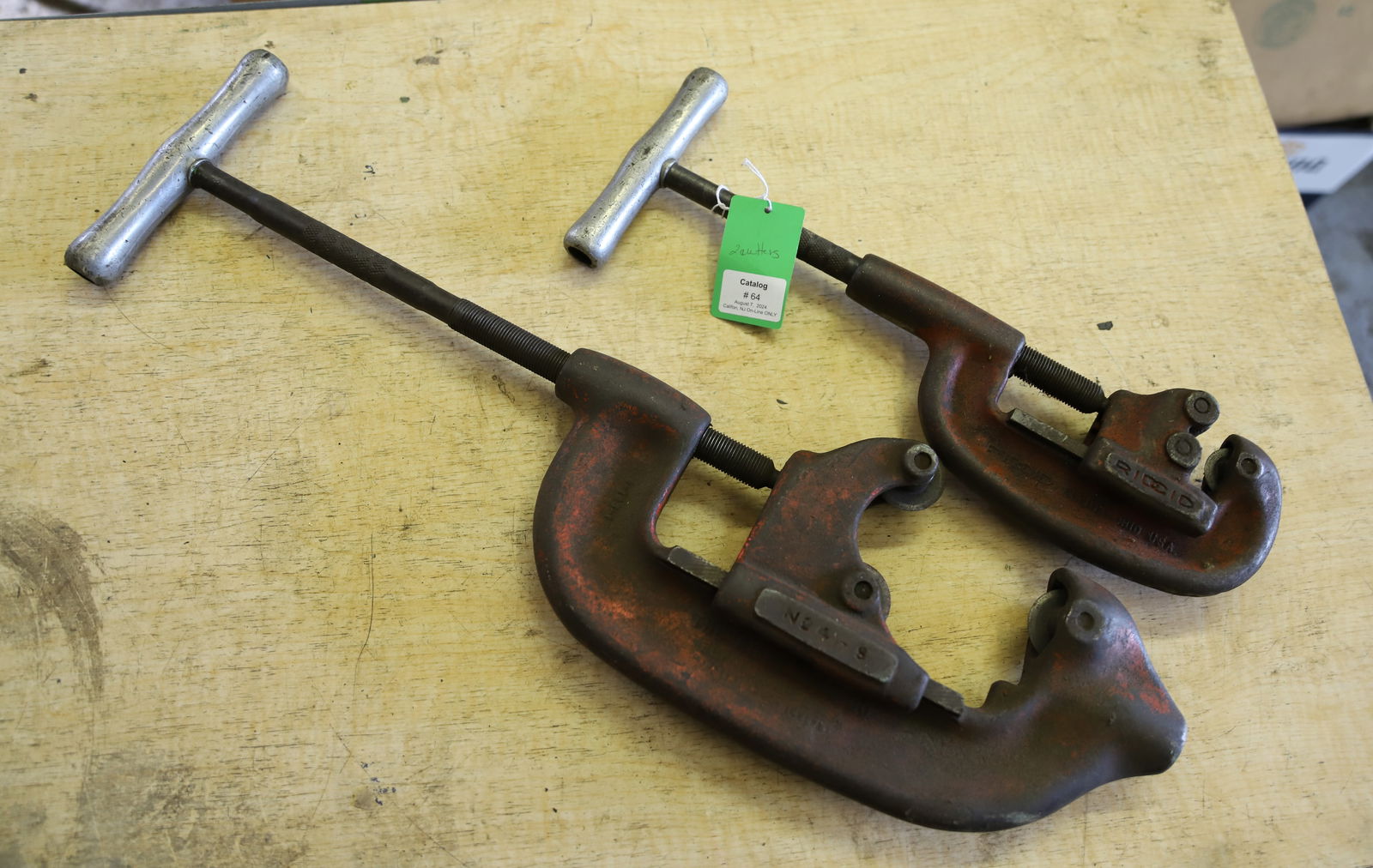 (2) RIGID PIPE CUTTERS (1 of 4)