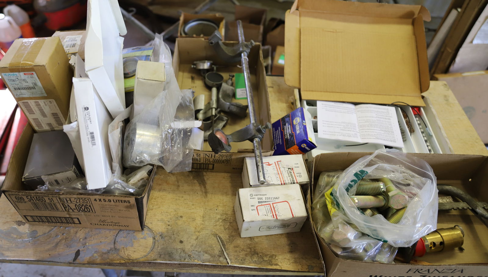 LOT OF REPLACEMENT PARTS AND TOOLS (1 of 6)