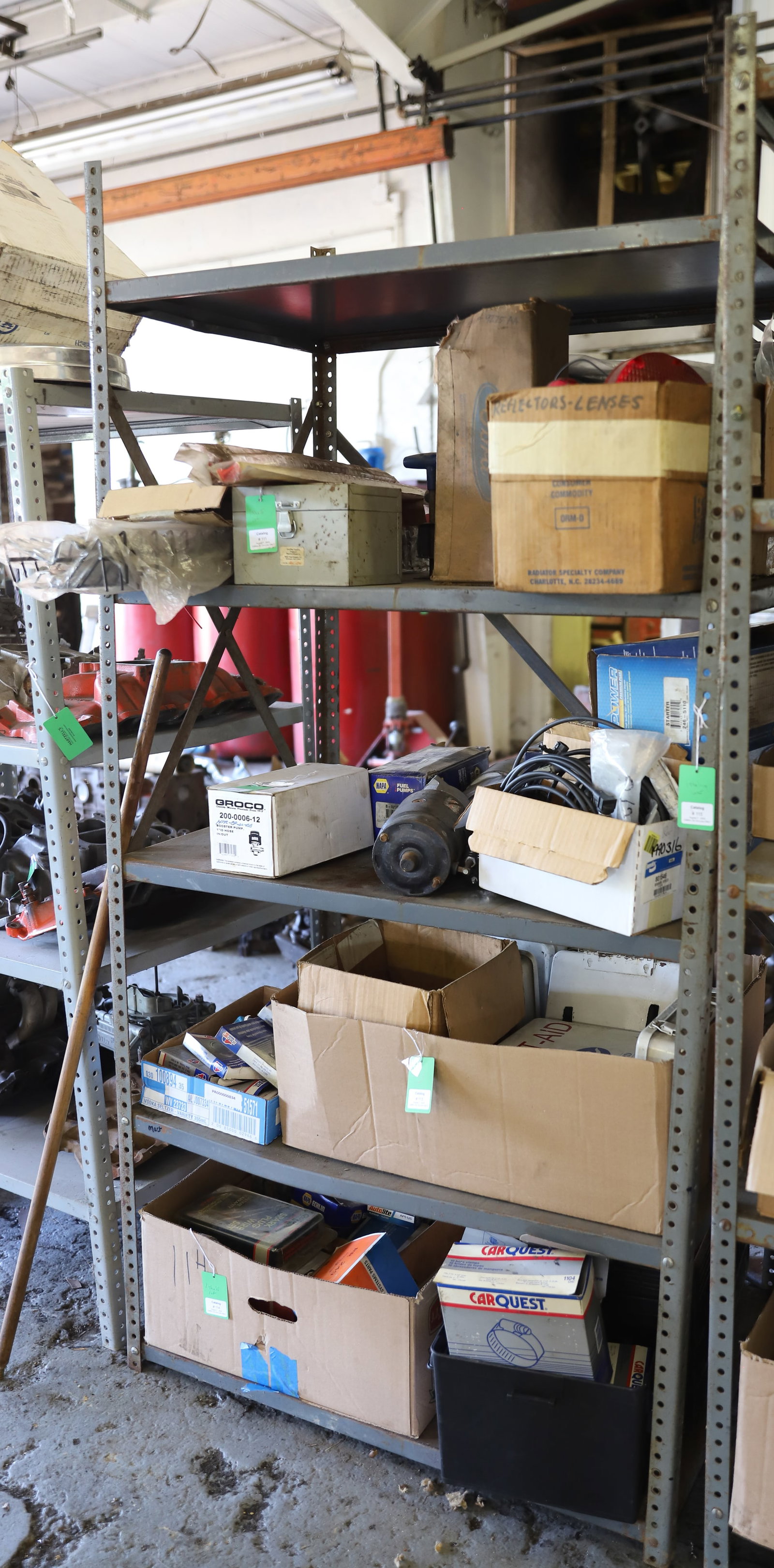 INDUSTRIAL METAL SHELVING (1 of 1)