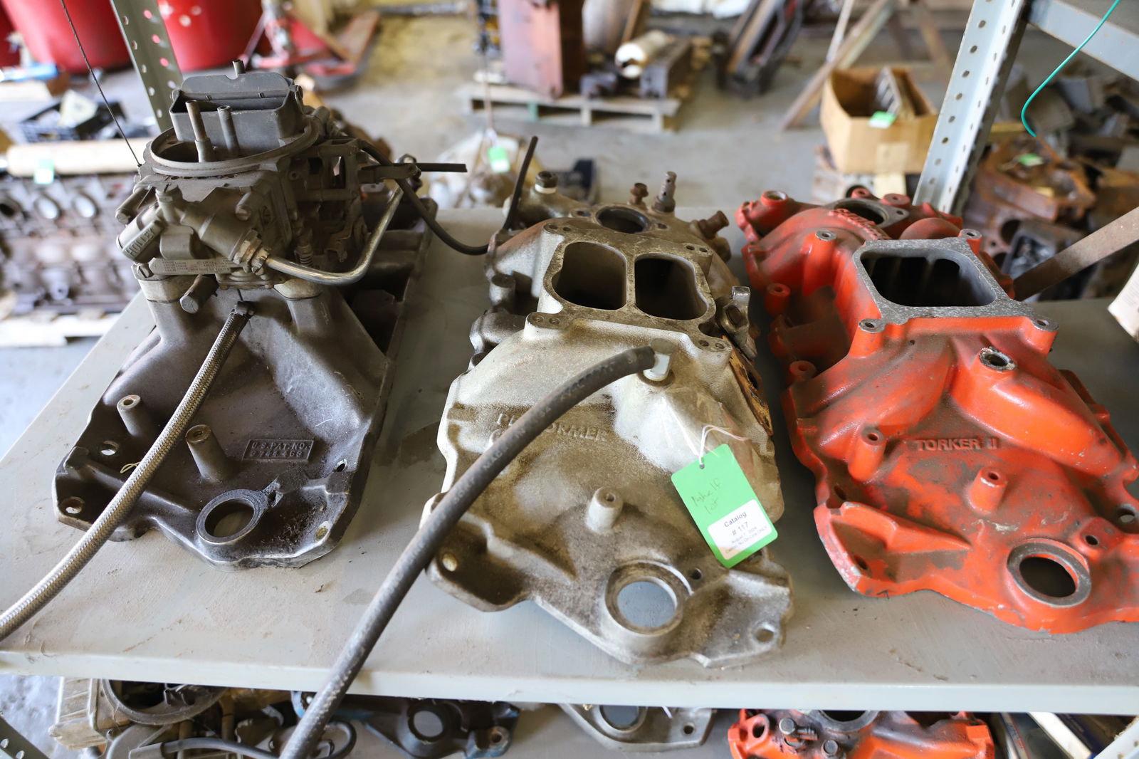 LOT OF INTAKE MANIFOLDS (1 of 8)