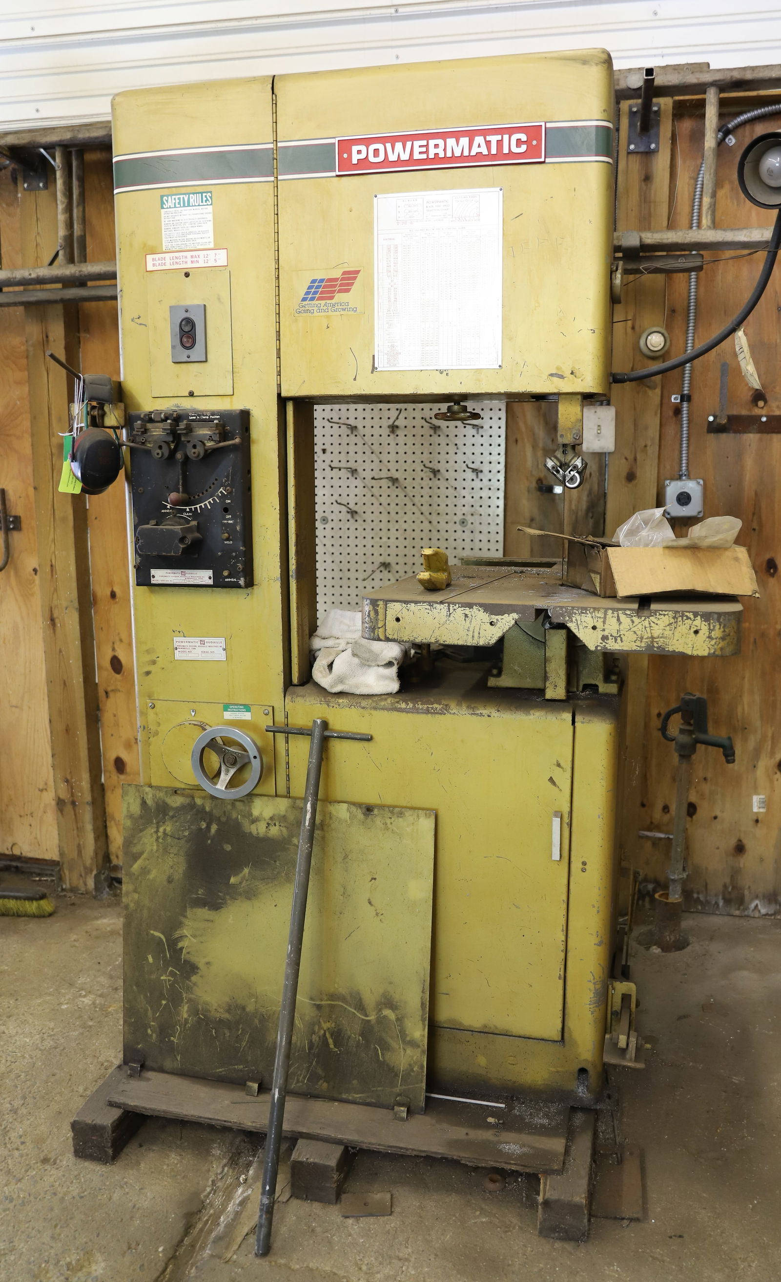 POWERMATIC BAND SAW (1 of 4)