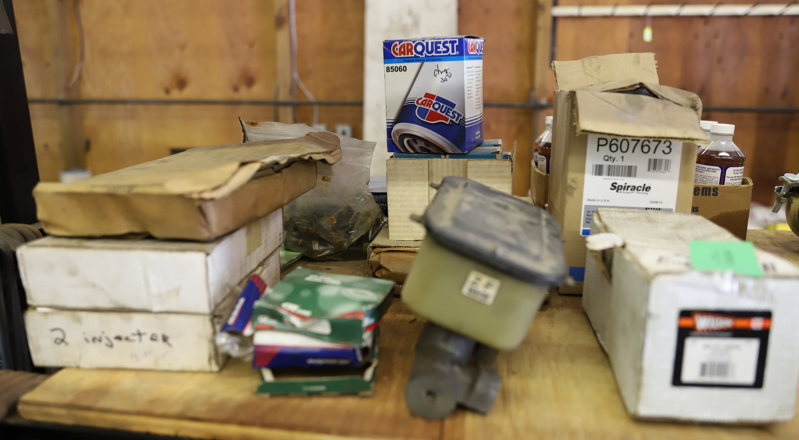 LOT OF PARTS: INCL. INJECTORS, FILTERS, SOLENOIDE, DIESEL TUNE DETERGENT AND MORE PLEASE READ CAREFULLY - THIS IS AN ONLINE AND ABSENTEE BID ONLY AUCTION. THERE WILL BE A PREVIEW ON SATURDAY AUGUST 17TH FROM 9:00 A