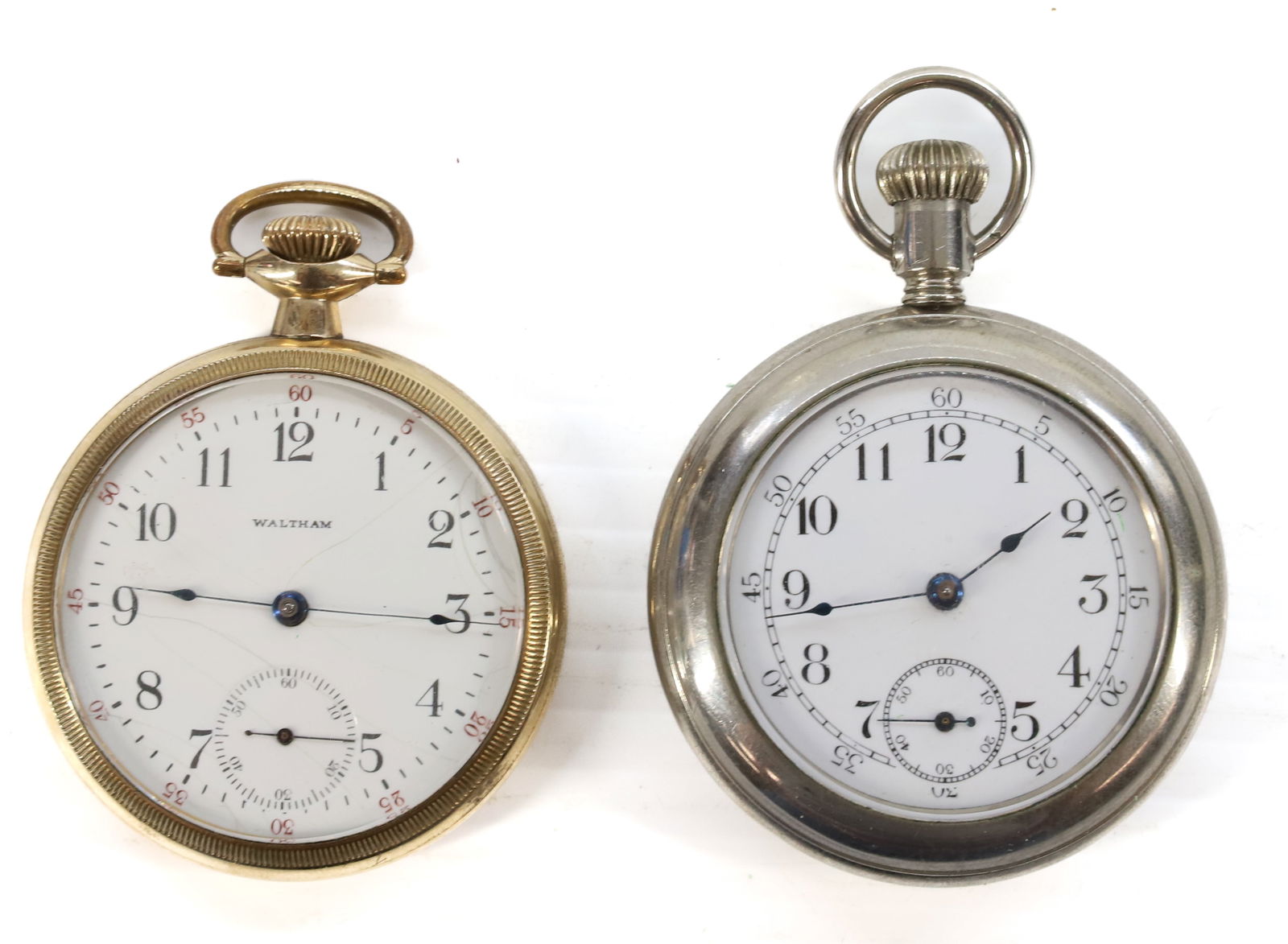 (2) ANTIQUE POCKET WATCHES (1 of 3)