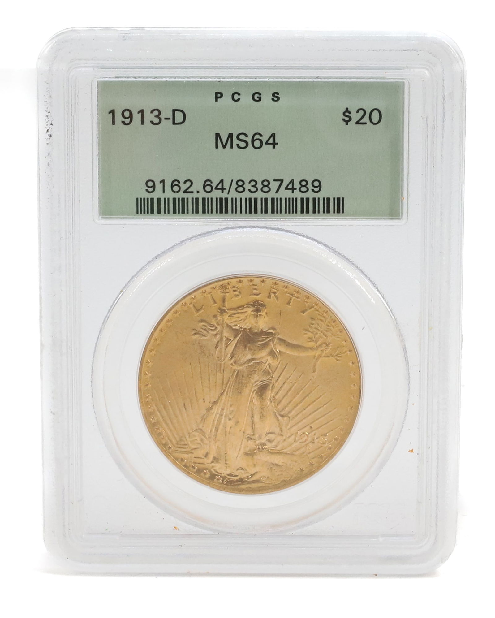1913 D $20.00 GOLD (1 of 4)