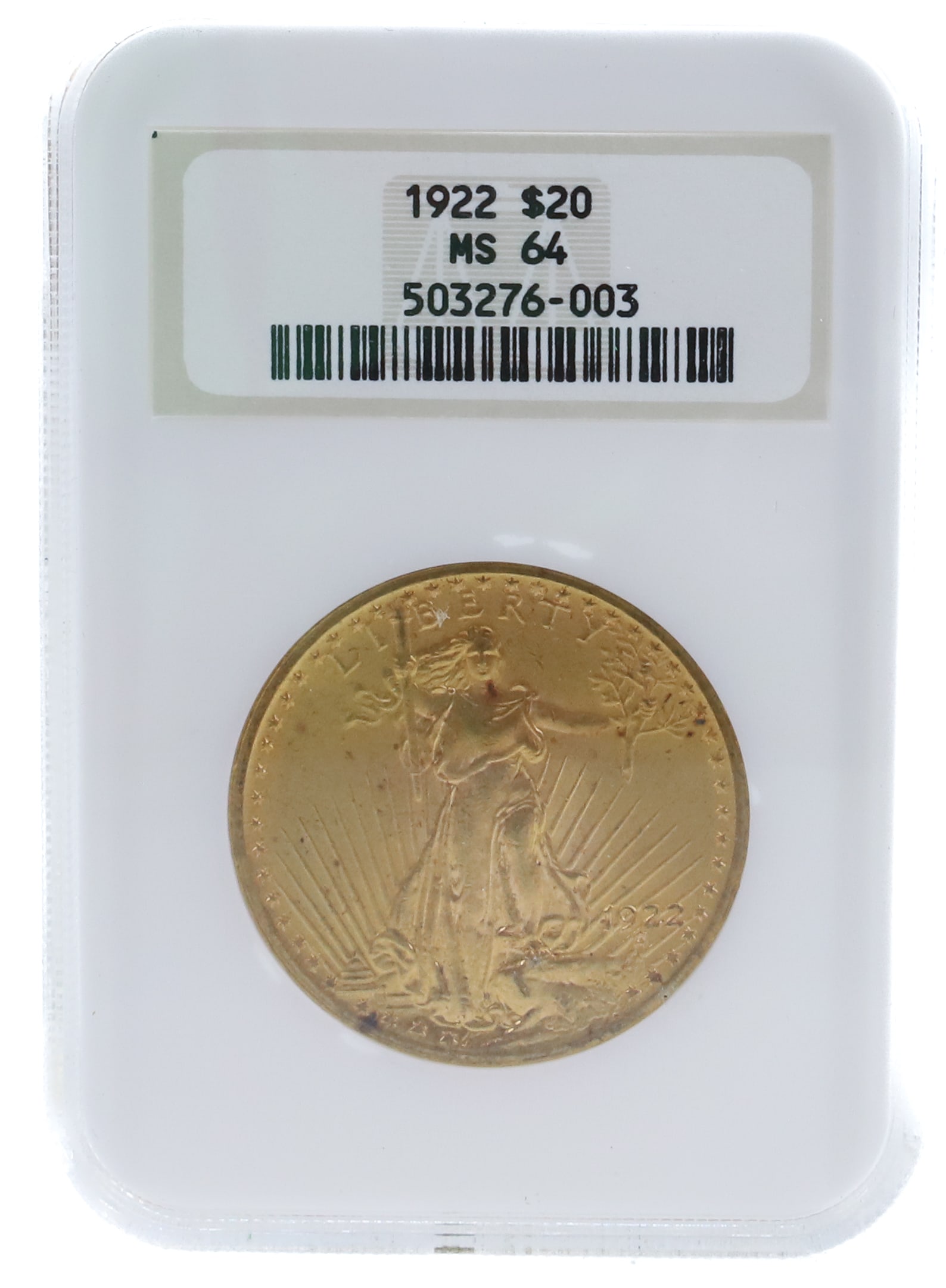 1922 $20.00 GOLD (1 of 4)