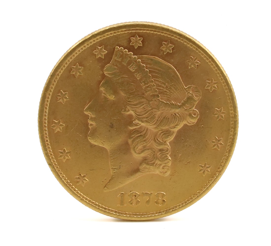 1878 U.S. $20.00 GOLD COIN (1 of 2)
