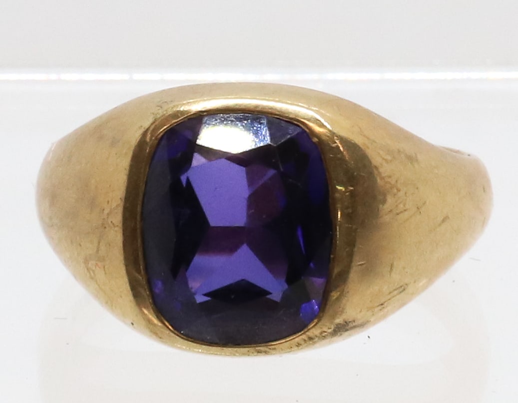 10K GOLD AMETHYST (1 of 4)