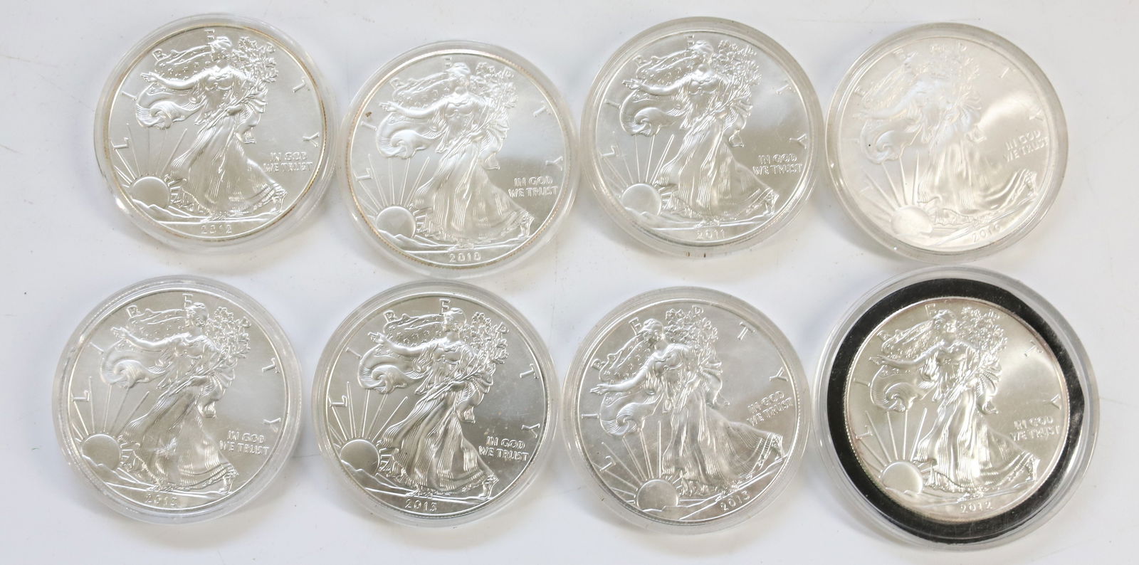 SILVER AMERICAN EAGLE LOT (1 of 4)