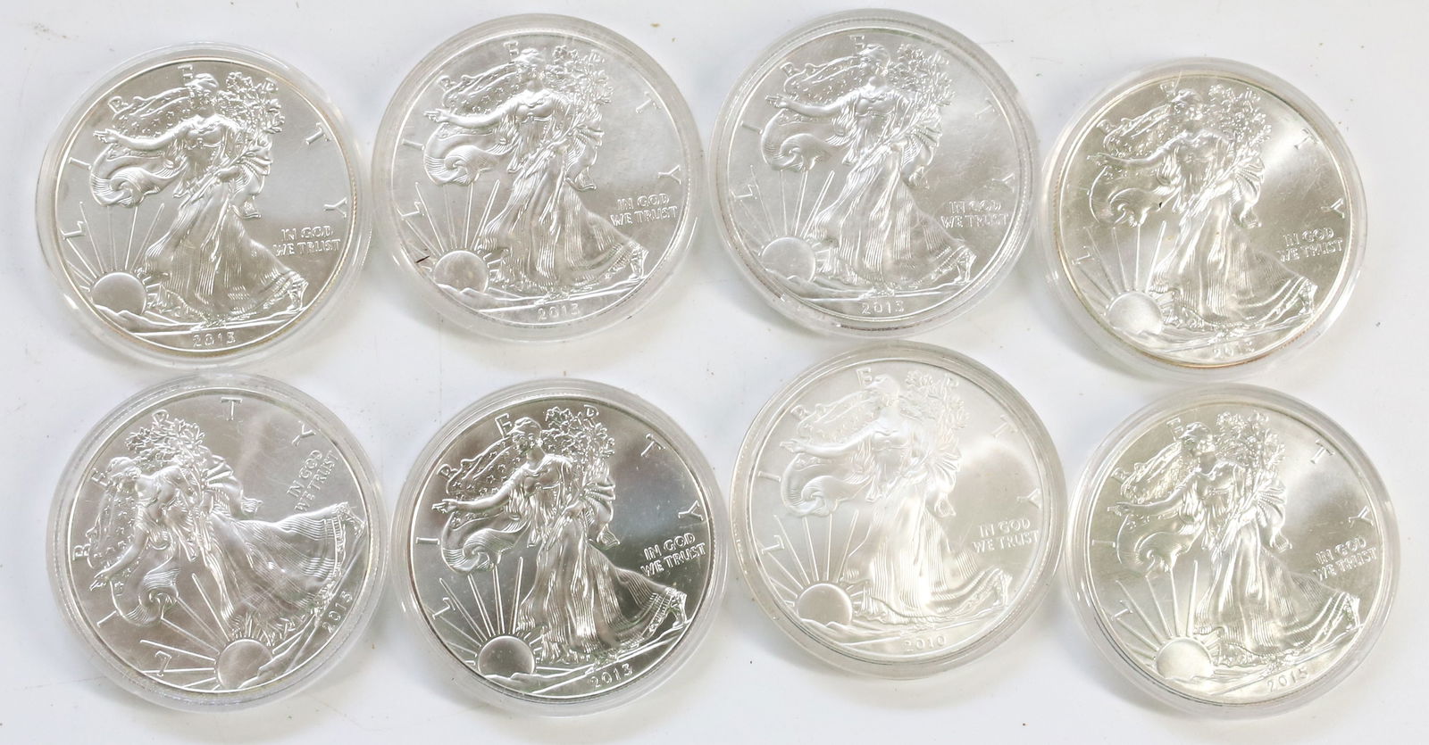 SILVER AMERICAN EAGLE LOT (1 of 4)