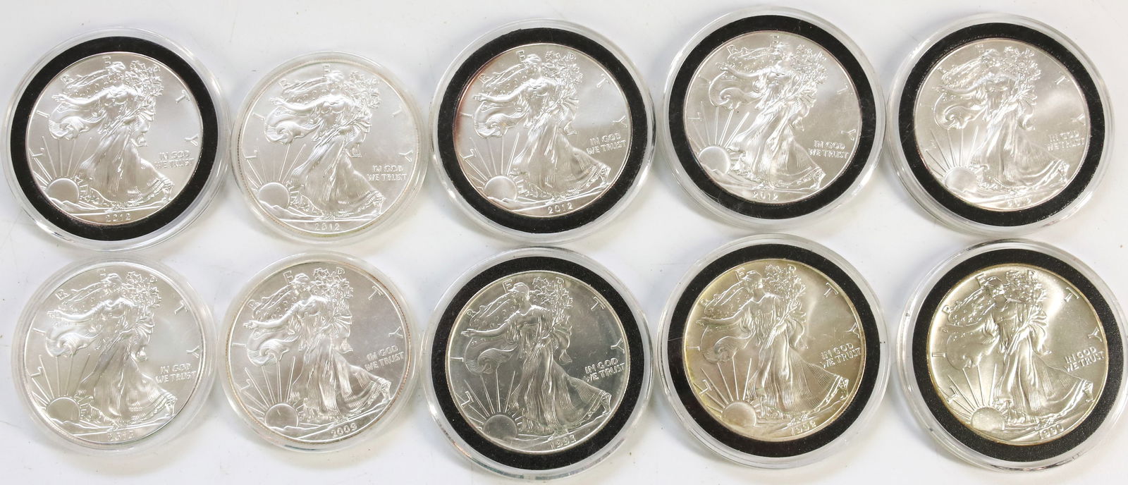 SILVER AMERICAN EAGLE LOT (1 of 4)