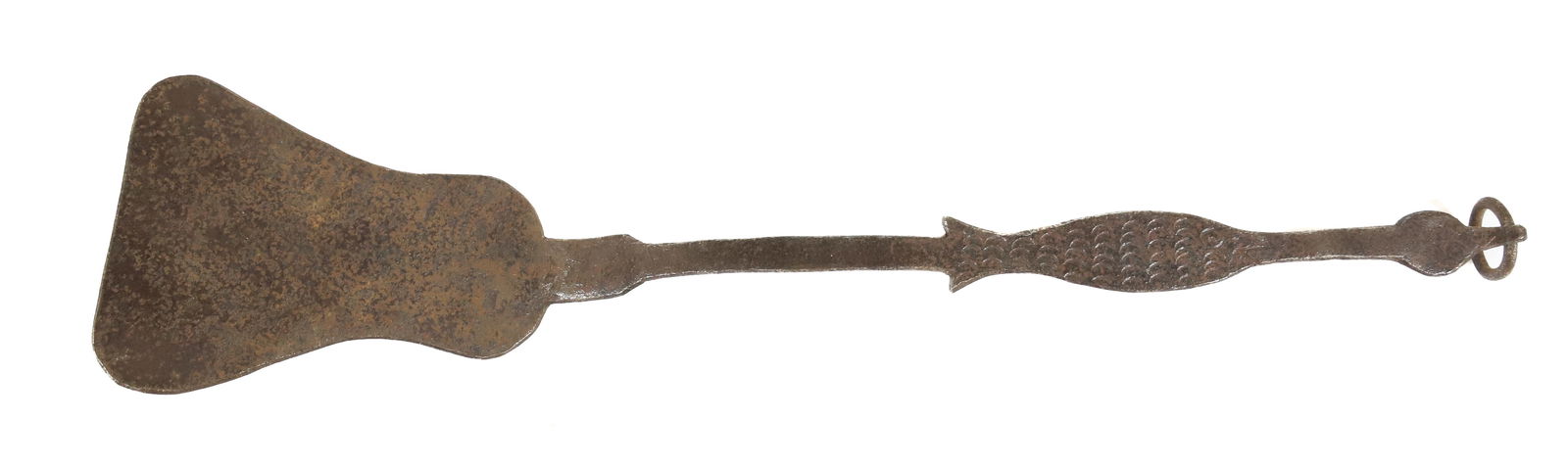 19TH C. SPATULA WITH "FISH" HANDLE (1 of 3)