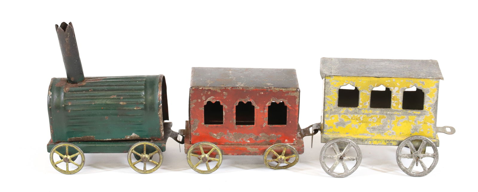 PAINTED TIN TOY TRAIN (1 of 3)
