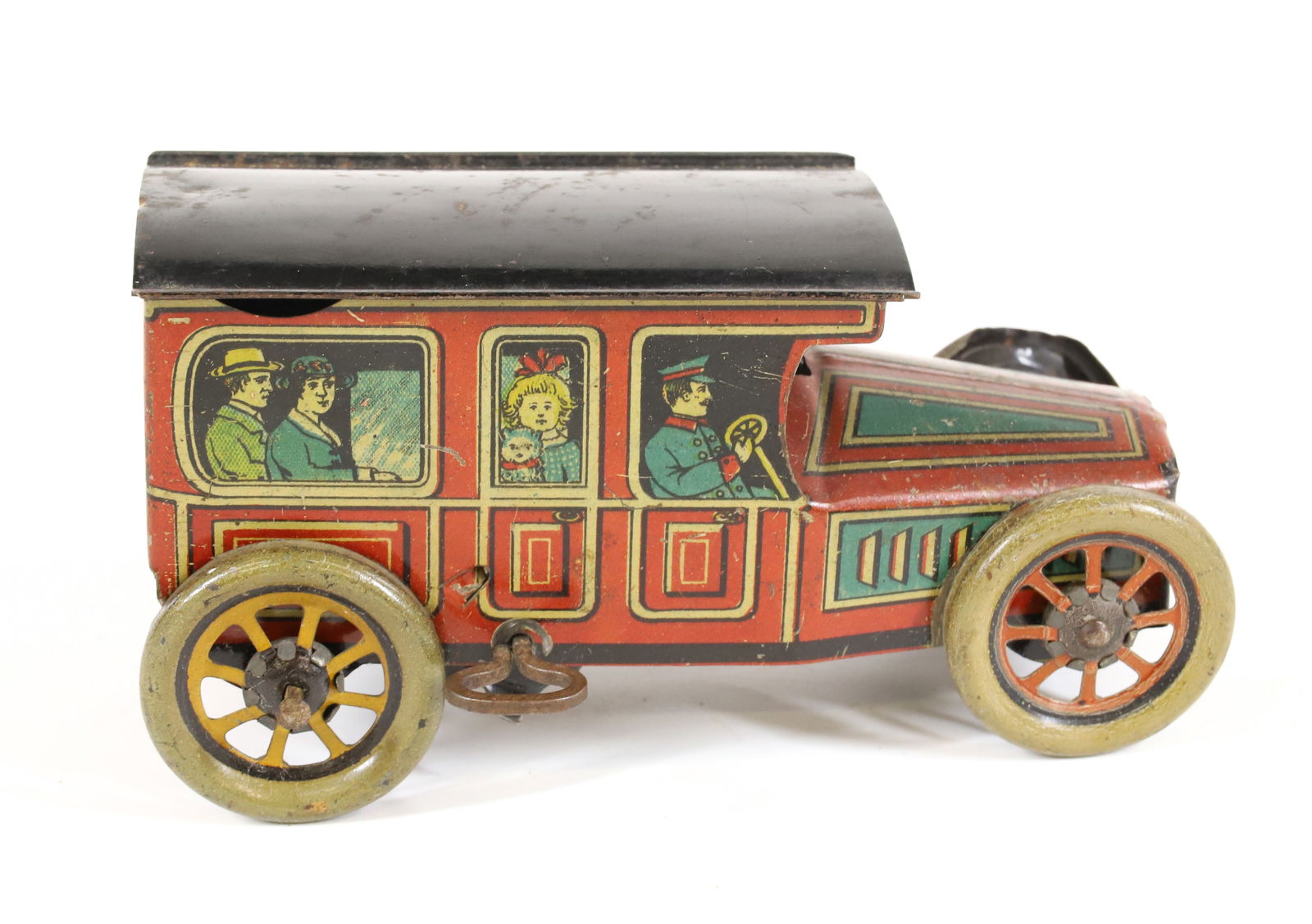 MOHAWK TOYS LITHO WIND-UP LIMOUSINE (1 of 4)