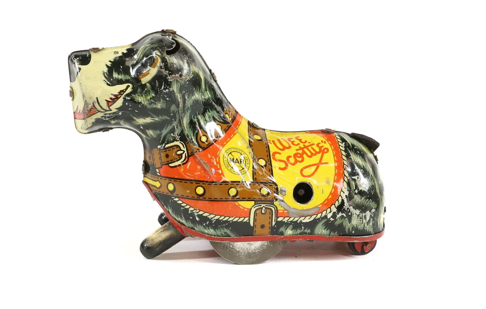 MARX TIN LITHO WIND-UP WEE SCOTTIE (1 of 4)
