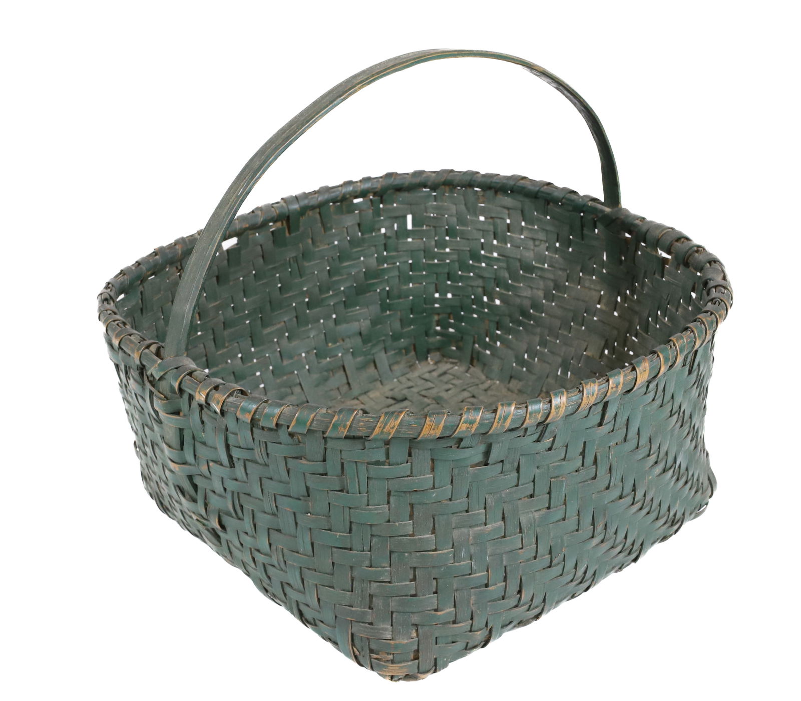 PAINTED SPLINT BASKET (1 of 4)
