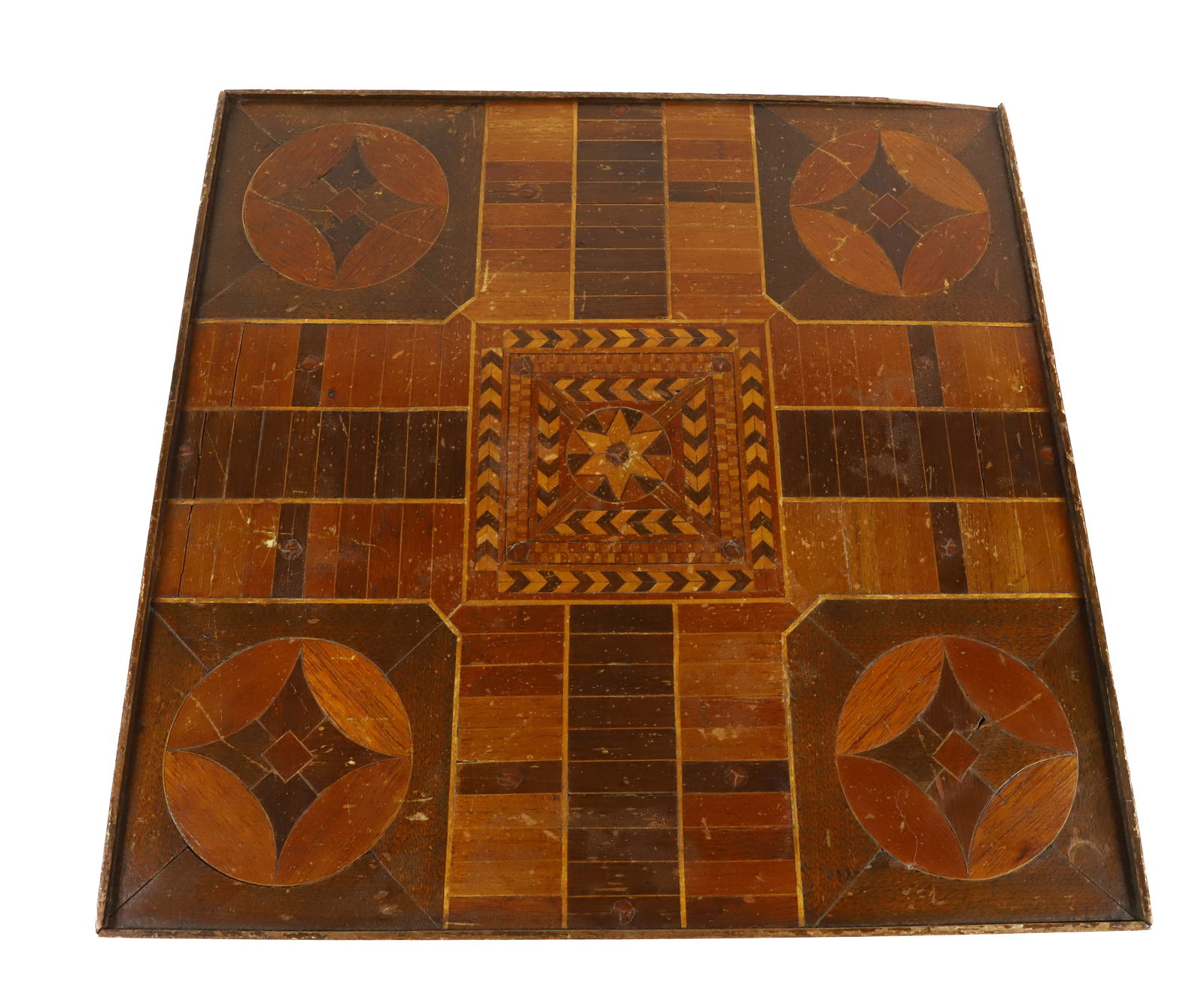 DOUBLE-SIDED FOLK ART GAME BOARD (1 of 4)