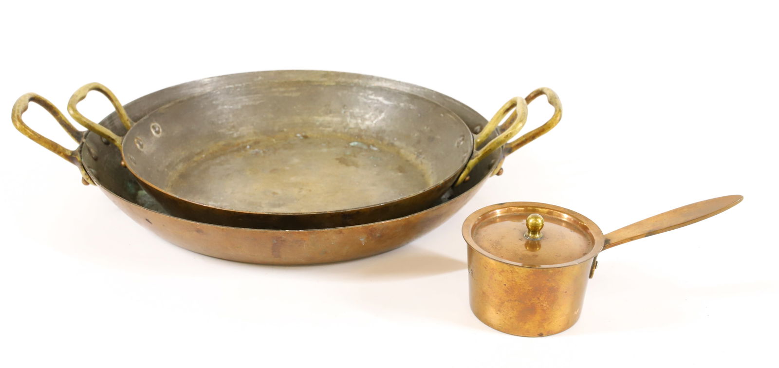 MINIATURE ADV. COPPER POT AND MORE (1 of 6)