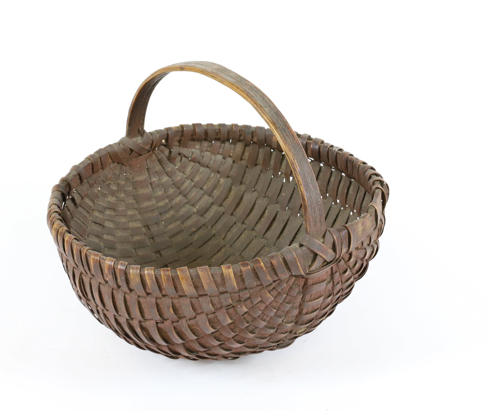 ANTIQUE PAINTED MELON BASKET (1 of 4)