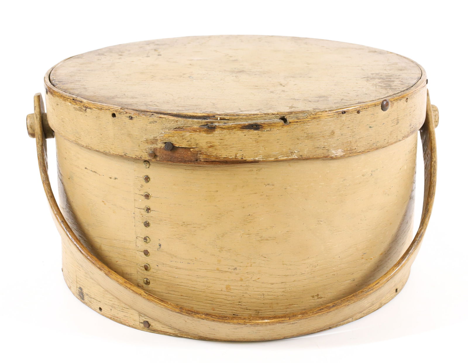 HANDLED PANTRY BOX IN ORIGINAL PAINT (1 of 7)