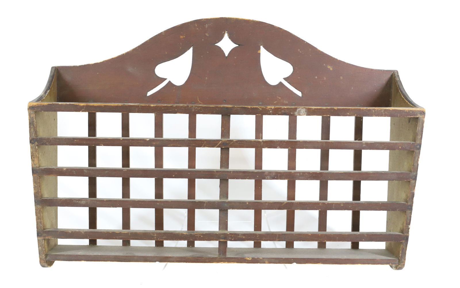 PAINTED WOODEN BOWL RACK (1 of 3)