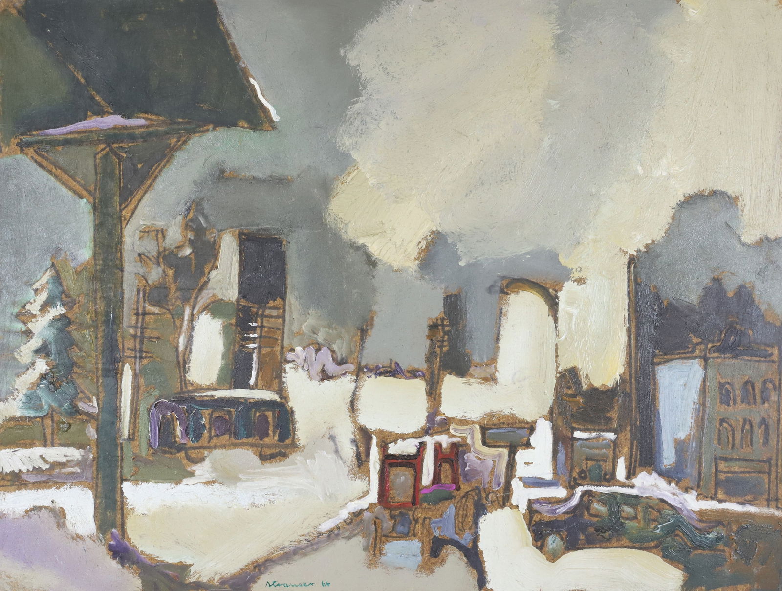 STERLING STRAUSER OIL ON BOARD (1 of 4)