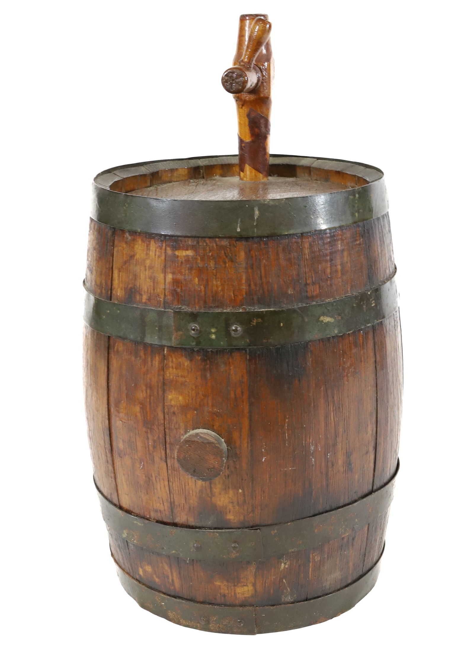 SMALL SIZE WOODEN LIQUOR BARREL (1 of 6)