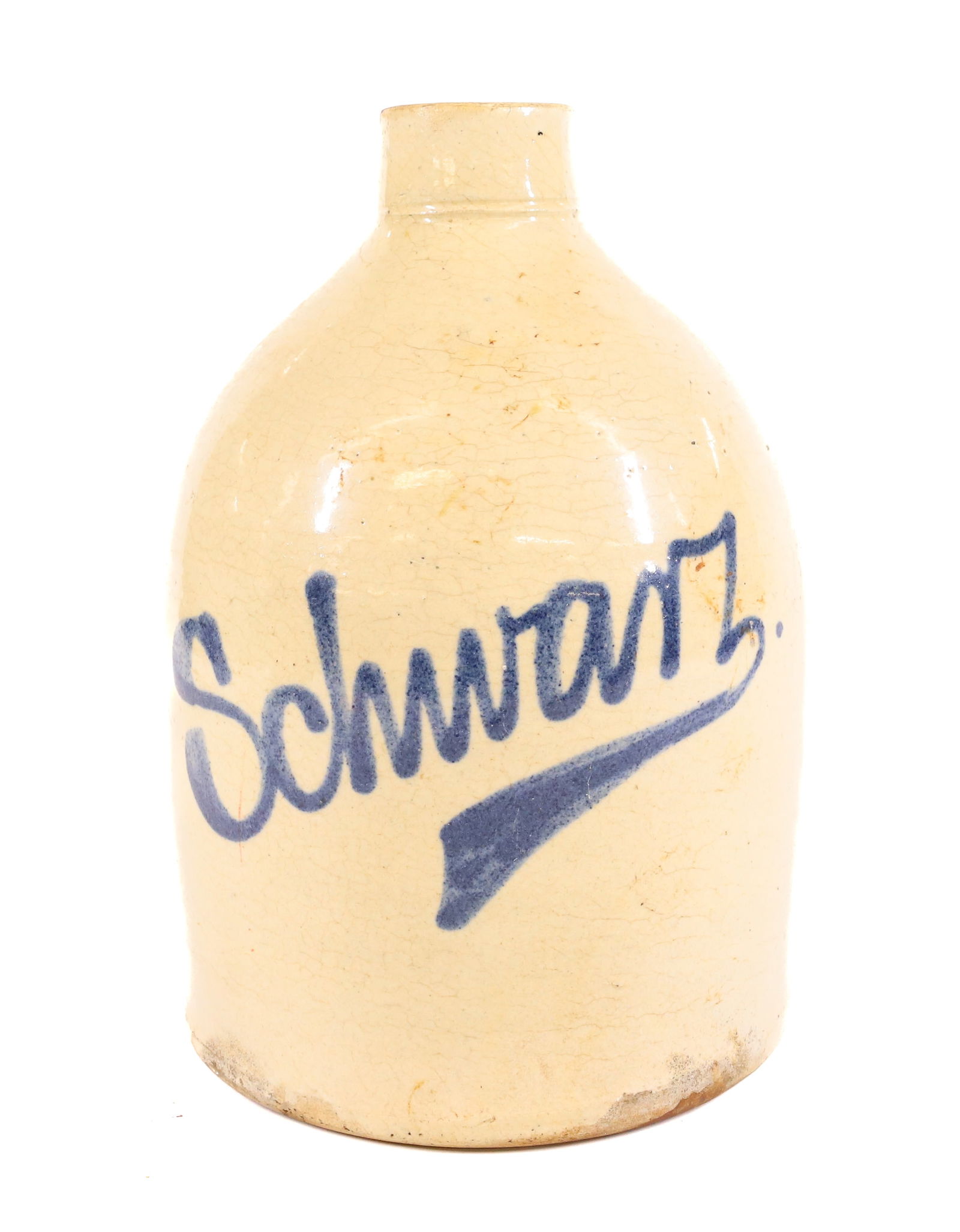 HALF GALLON PATERSON, NJ SCRIPT JUG (1 of 6)