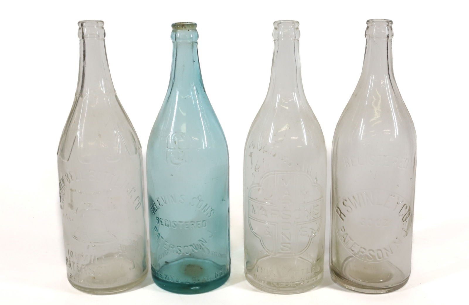 LOT OF PATERSON, NEW JERSEY BOTTLES (1 of 4)