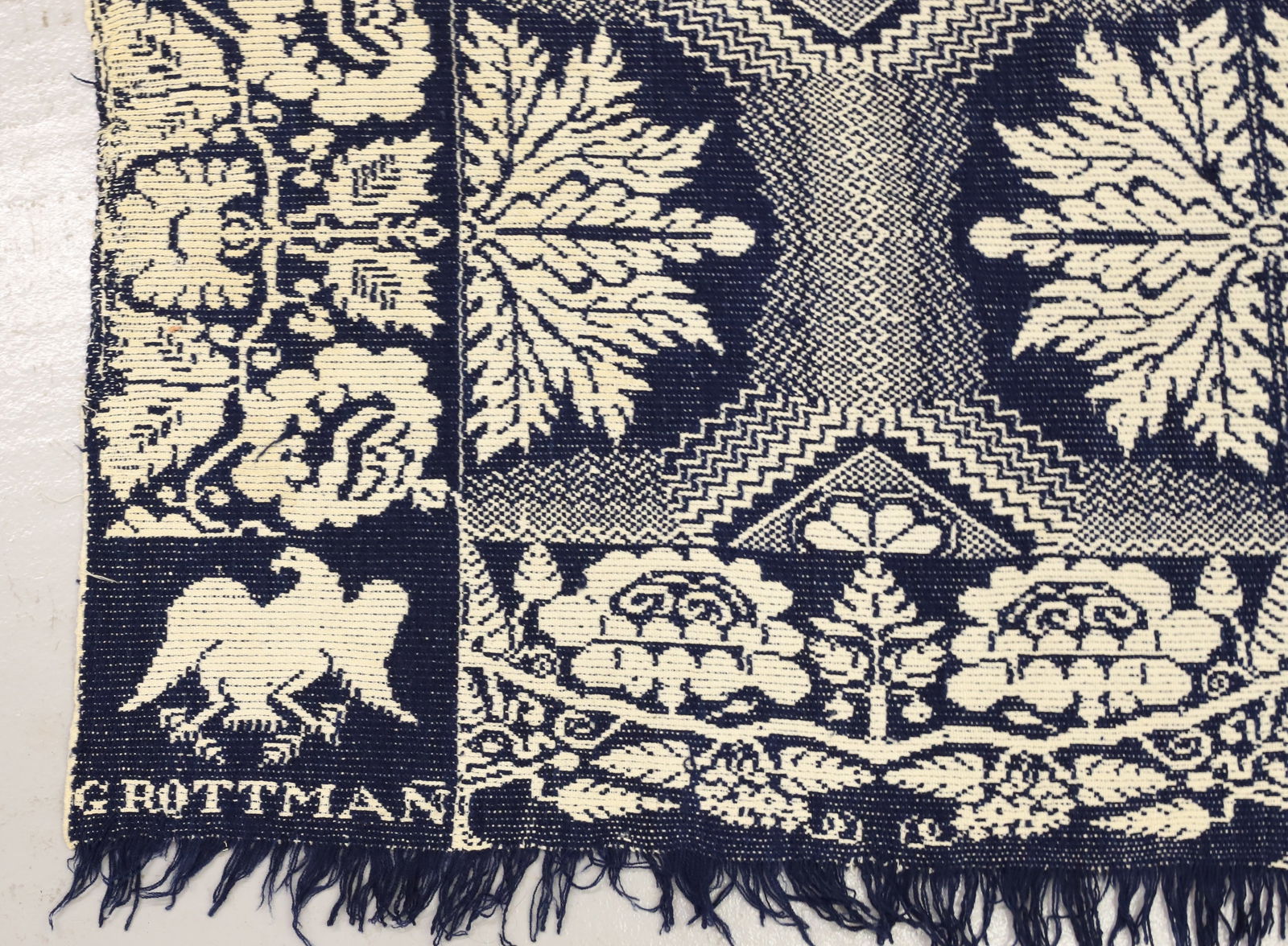 19TH C. TWO-PIECE COVERLET (1 of 6)