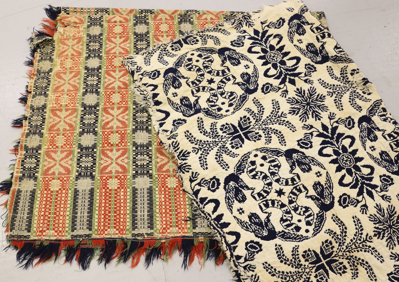 (2) 19TH CENTURY COVERLETS (1 of 11)