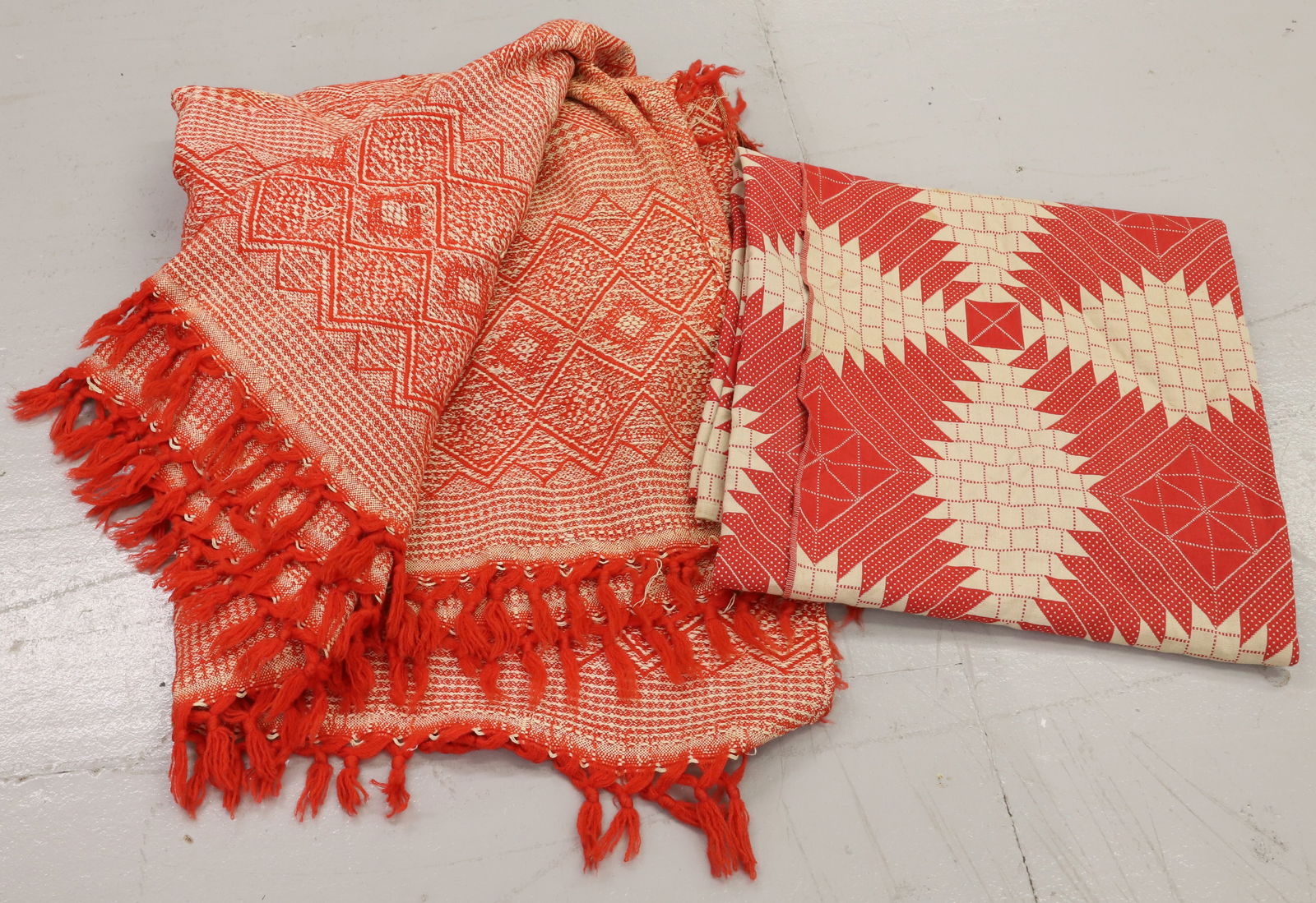 (2) 19TH CENTURY COVERLETS (1 of 9)