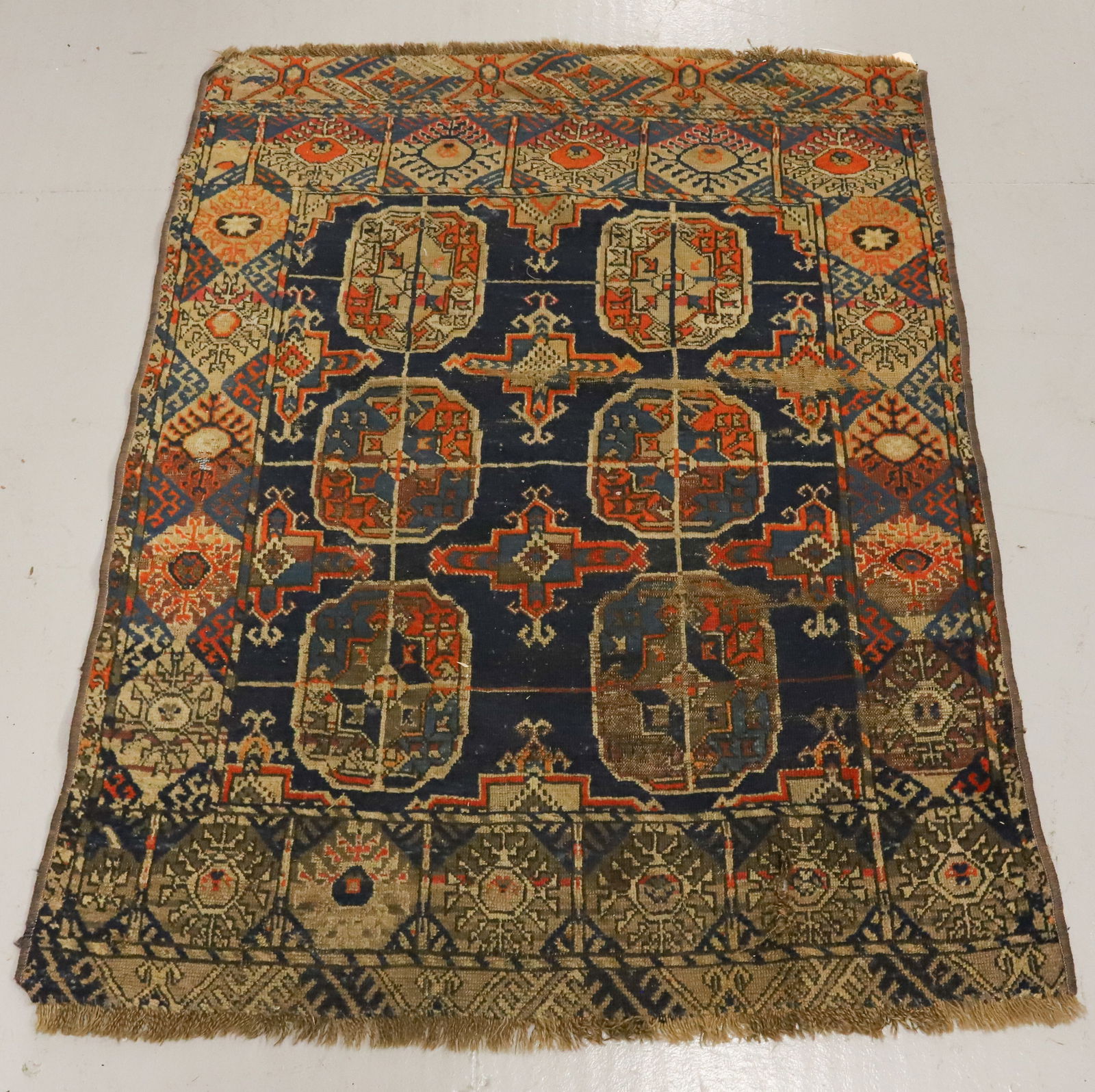 ANTIQUE ORIENTAL MAT (1 of 5)