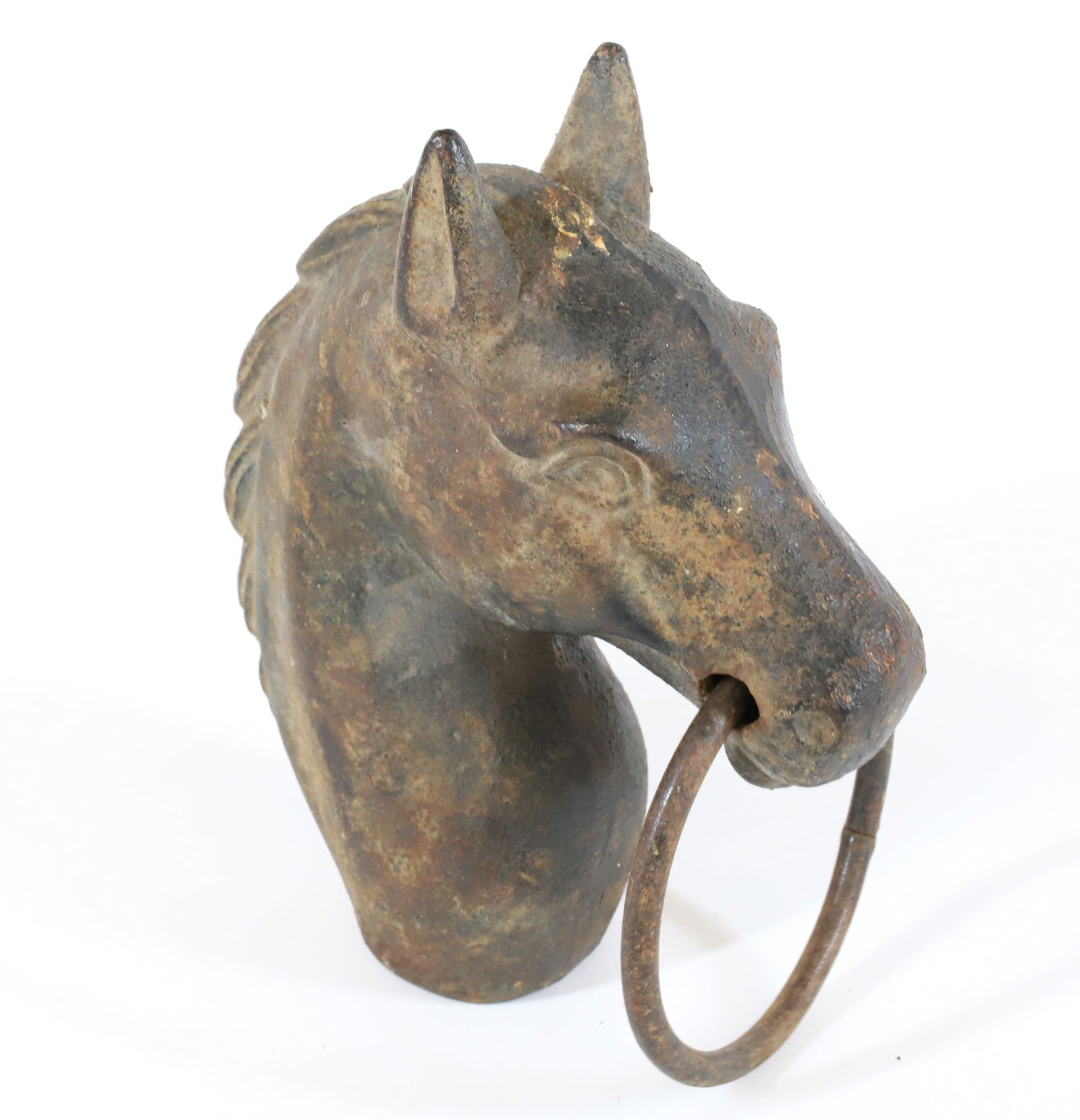 CAST IRON HITCHING POST TOPPER (1 of 3)