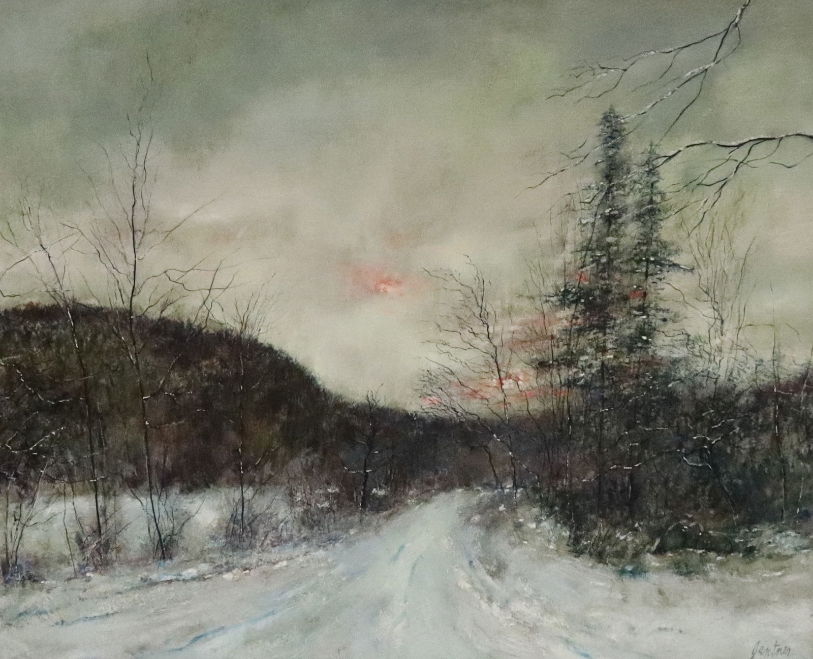 BERNARD GANTER OIL ON CANVAS (1 of 5)