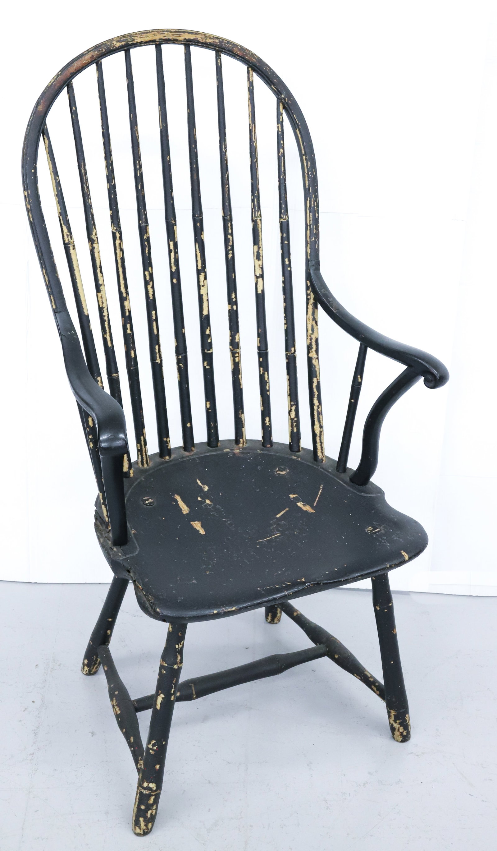 REUBEN SANBORN WINDSOR ARMCHAIR (1 of 8)