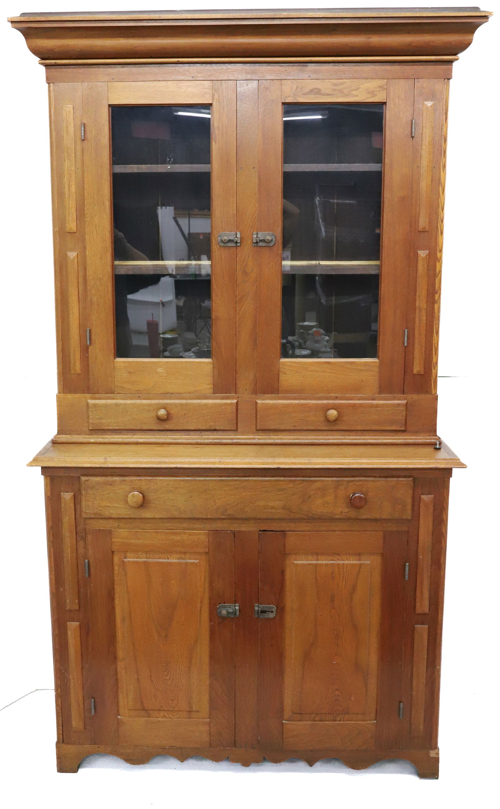 ANTIQUE KITCHEN CUPBOARD (1 of 6)