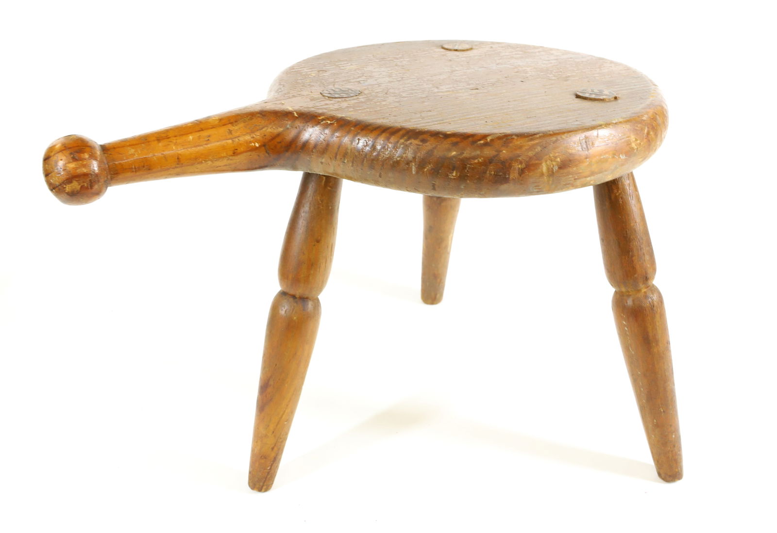 WOODEN TRIPOD STOOL (1 of 4)